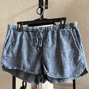 J crew chambray shorts